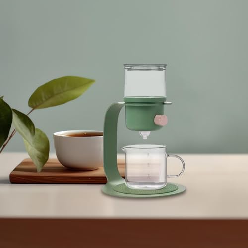 Semi Automatic Glass Teapot Tea Infuser Pot Water Tea Cup Easy to Clean Large - Image 4