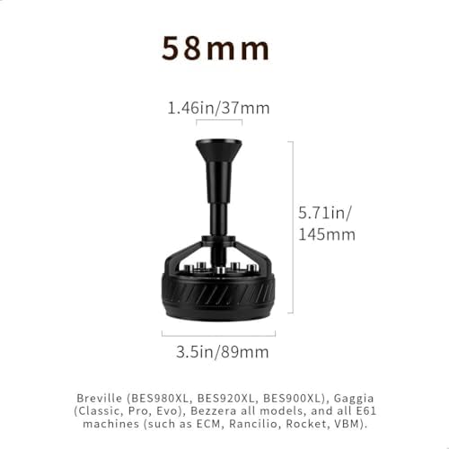Coffee WDT Tool 58mm Espresso Distribution Tool with 0.25mm x 14 Needles - Image 2