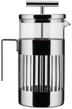 Alessi 9094/8 - Design Press Filter Coffee Maker, 18/10 Stainless Steel, Mirror Polished and Glass, 8 Cups - Image 5