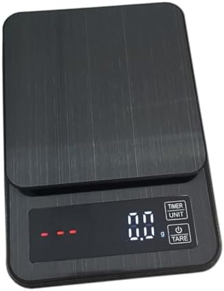Electronic Scale for Cooking Baking 5kg Capacity Digital Kitchen Food Scale Precision Sensors Timer Weighing by GOOHOCHY