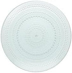 Fortessa Jupiter Hobnail Glass, 8" Salad Plate (Set of 4), Sage Green by Unknown