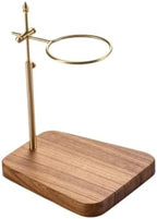 Dripper Stand Wooden Coffee Maker Parts Easy To Clean Filter Holder Pour Over For Office Bar Home - Image 4