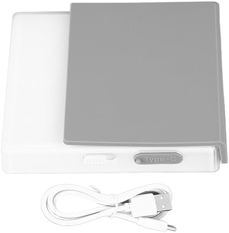 Digital Kitchen Scale, Rechargeable Mini Coffee Scale with Timer Type C Charging Touch Control for Pour Over French Press Kitchen Use (White) by Unknown
