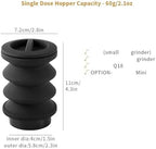 Coffee Beans Grinder Single Dose Hopper And Silicone Belows Blowing Cleaning Tools,Compatible For Galileo, /, Compatible For Eureka, /, Compatible For Mazzer(Compatible for FU JI) - Image 2