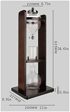 JITEM Cafetera Ice Cold Dripper Coffee and Tea Maker Dripper Brewer Maker with Adjustable Water Flow Stainless Steel Filter Glass Carafe for Coffee or Tea - Image 2