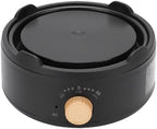LiebeWH Electric Tea Kettle Warmer, ABS and Metal Tea Brewing Station with 500W Fast Heating Auto Shut Off, Compact Hot Plate for Small Apartments Offices Maker Use (US Plug 110V) - Image 5