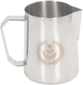 600ml Stainless Steel Frothing Jug Pitcher, Food Grade Milk Frother Cup with Eagle Spout, Thickened Comfortable Handle, Integrally Formed Sturdy Design by Unknown