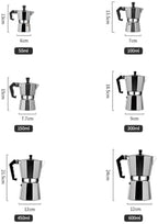 Aluminum Moka Pot Octagonal Stovetop Espresso Maker Italian Coffee Tea - Image 6