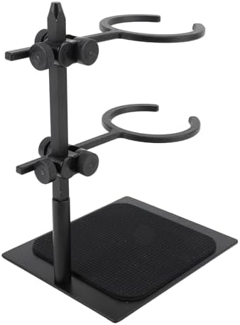 Pour Over Coffee Dripper Stand Multipurpose Double Layer Coffee Dripper Station with Glass Coffee Pot Black Coffee Cup Filter Cup for Coffee Making - Image 4