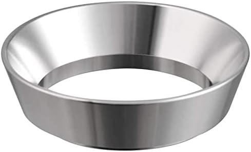 Funnel Espresso Dosing Funnel, Stainless Steel Coffee Dosing Ring Compatible with Portafilter by Unknown