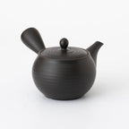 Japanese Kyusu Teapot [Black] 420ml/14.2 fl oz capacity Tokoname Yaki | Japanese Tea KIMIKURA - Image 2