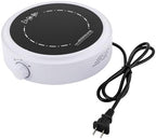 Electric Mini Stove Hot Plate, Small Hot Plate 700W Electric Ceramic Stove With Adjustable Power Levels Countertop Burners ElectricHot Plate for Boiling Water Making Tea and Coffee (White) by ZAWAYINE