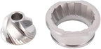 48mm Conical Burr Grinder Set Replacement for Plus Coffee Machine, Stainless Steel Coffee Grinder Burr Vane/Wing, 3 Holes Conical Parts for Optimal Grinding - Image 5