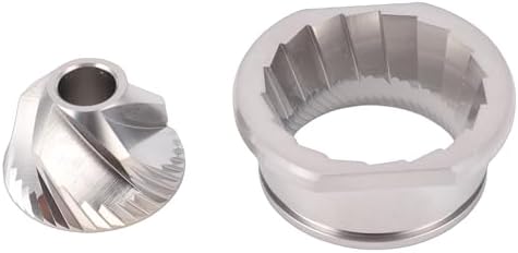 48mm Conical Burr Grinder Set Replacement for Plus Coffee Machine, Stainless Steel Coffee Grinder Burr Vane/Wing, 3 Holes Conical Parts for Optimal Grinding - Image 5