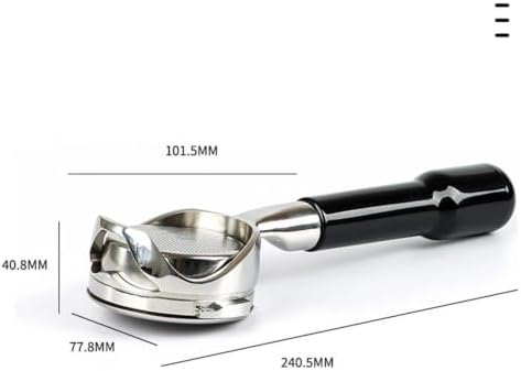 58MM 2ears,Compatible With WPM,Coffee Hollow Bottomless Portafilter,Compatible With Welhome,Kd310 / 510 / 210s 330 Stainless Steel Espresso Handle Filter(58MM-colour) - Image 7