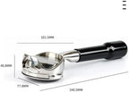 58MM 2ears,Compatible With WPM,Coffee Hollow Bottomless Portafilter,Compatible With Welhome,Kd310 / 510 / 210s 330 Stainless Steel Espresso Handle Filter(58MM-colour) - Image 7