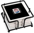 CafePress Pepsi Cola Ice Cold Tumbled Stone - Set of 4 Coasters Set of 4 w/holder by CafePress