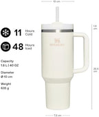STANLEY Quencher H2.0 Flow State Tumbler, 30 oz, Frost - Image 2