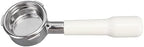 58mm Coffee Bottomless Portafilter 58mm 3 Ears Bottomless Portafilter Coffee Bottomless Portafilter for Coffee Machine (White) by Evgatsauto