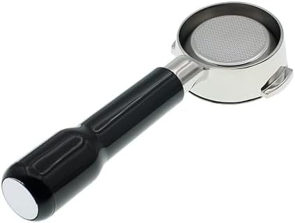 58 mm Bottomless Portafilter for E61 Group – Food-Grade Stainless Steel with Filter Basket – Compatible with Rancilio Silvia, Rocket, and More - Image 2