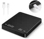 Coffee Scale, Rectangular Digital Scale, 0.1g-3000g, Dual Timer - Image 2