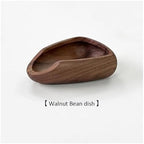 Coffee Beans Dose Tray Pottery/Walnut Wood Weighing Bean Tea Dish Coffee Powder Measuring Cup Coffee Accessories(Type s) - Image 2