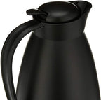 Alfi Glass Vacuum Frosted Plastic Carafe, 1 L, Black (AG2800BK2) (Pack of 2) - Image 4