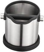 Anti Slip Espresso Grinds Waste Container Open Mouthed Stainless Steel by SHOWERORO