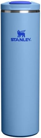 STANLEY Transit FlipTop Mug | Leakproof Coffee Travel Cup | Vacuum Insulated Stainless Steel | Stays Hot or Cold for Hours | BPA-Free | 20 oz | Blue Sky by Unknown