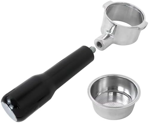 2026 New 51mm Bottomless Portafilter for Delonghi ECP3420/ECP3120/EC155/BCO430/EC260, 2 Ears, with Stainless Steel Double Shot Capacity Cup Filter Basket - Image 2