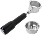 2026 New 51mm Bottomless Portafilter for Delonghi ECP3420/ECP3120/EC155/BCO430/EC260, 2 Ears, with Stainless Steel Double Shot Capacity Cup Filter Basket - Image 2