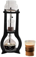 Tower Coffee Maker, 600ml Cold Brew Coffee Maker - Glass Ice Dripper for Slow-Drip Iced Coffee & Cold Brew, Home Barista & Iced Coffee Lovers, Around 6-8 Cup (Gray) by Unknown