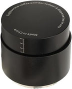 TANIQIACA 51mm 3 in 1 Constant Spring Pressure Coffee Tamper Built in WDT Distribution Needle Threaded Base Aluminum Alloy Espresso Press Tool (Waffle Base 58mm / 2.28in) by TANIQIACA