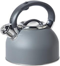 OGGI Tea Kettle for Stove Top - 64oz / 1.9lt, Stainless Steel with Loud Whistle, Ideal Hot Water Kettle and Water Boiler - Gray by Unknown