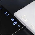 Digital Kitchen Scales, Pour Over Coffee and Espresso Scale, Electronic Scale Auto Timer Kitchen Scale 0.1G / 2Kg,High Accuracy,Bianco-1 - Image 5