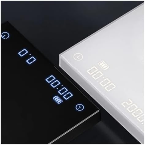 Digital Kitchen Scales, Pour Over Coffee and Espresso Scale, Electronic Scale Auto Timer Kitchen Scale 0.1G / 2Kg,High Accuracy,Bianco-1 - Image 5