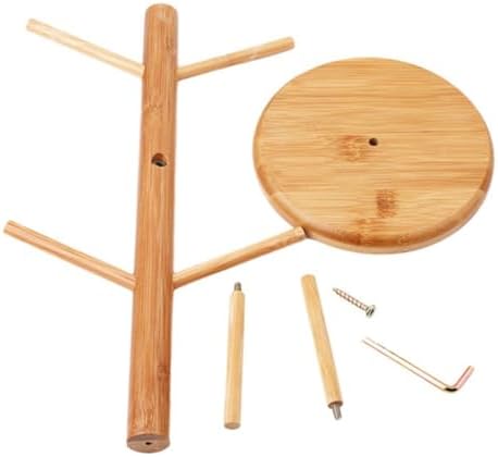 Tree Shape Wood Coffee Tea Cup Storage Holder Stand Mug Hanging Display Rack Shelf - Image 6