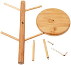 FMURY Tree Shape Wood Coffee Tea Cup Storage Holder Stand Mug Hanging Display Rack Shelf - Image 6
