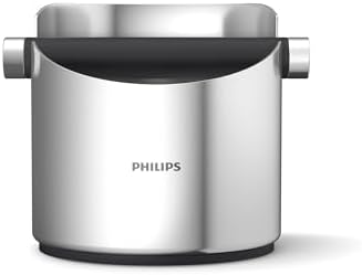 Philips Barista Brew Knock Box, Durable Stainless Steel, Compact Design by Unknown