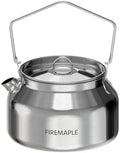 Fire-Maple Antarcti Camping Kettle Stainless Steel Camp Tea Pot, 1.2L by Fire-Maple