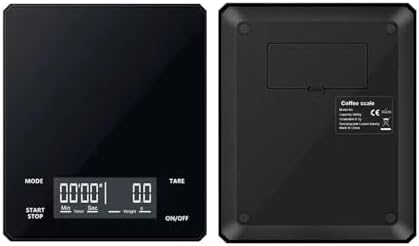 Digital Scale, Smart Home Timer Coffee Scale,Rechargeable Kitchen 3kg Precision 0.1g,High-Definition Backlight Display,Unit:g/oz/ml - Image 6
