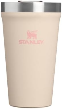 STANLEY Everyday Tumbler 16 oz | Press Fit Drink Through Lid | Beverage, Coffee, and Cocktail Cup | Insulated Stainless Steel Wine Glass | BPA-Free | Champagne by Unknown