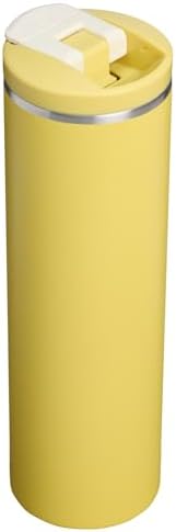 STANLEY Transit FlipTop Mug | Leakproof Coffee Travel Cup | Vacuum Insulated Stainless Steel | Stays Hot or Cold for Hours | BPA-Free | 20 oz | Daffodil - Image 3