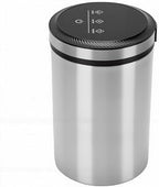 Asixxsix Vacuum Coffee Canister, Stainless Steel Airtight Automatic Food Vacuum Canister with Digital Display, Ideal for Storing Coffee Beans, Grains, Flour, Fruits, Nuts, and More. by Asixxsix
