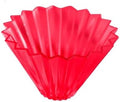 Ceramic Coffee Filter Cup Reusable Filters Maker With Wood Stand Funnel Dripper Cake Accessories(Red) by Unknown