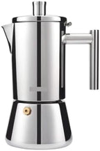 Stainless Moka Pot Stovetop Espresso Maker Induction Italian Coffee 1-9Cups by Unknown