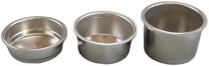51mm Stainless Steel Coffee Filter Basket 1/2/4 Cup Espresso Dripper Portafilter Maker Strainer Puck Screen(51MM 4 Cup) - Image 2