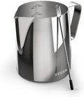 Barista Milk Jug with Latte Art Pen Stainless Steel 600ml Silver by Xavax