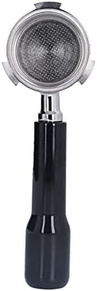 Coffee Machine Bottomless Handle Filter Holder 3 Ear Bottomless Portafilter for Delonghi Machine (51mm) by Unknown