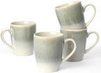 famiware Coffee Mugs Set, 13oz Mug Set of 4, Stoneware Cups with Handle by Famiware